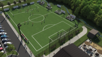 The People's Pitch Outdoor Turf 9V9 Half A