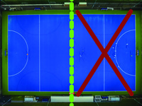 Hockey Pitch - 1st Half