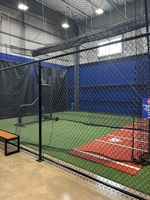 Batting Cage 8 Half Cage