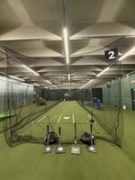 #2 Batting Cage (INCLUDES HIT TRAX) -Size:  70' long x 12' high x 14' wide