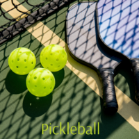 Pickle Ball Court, Paddles & Ball Hire