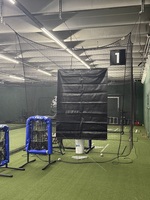 #1 Batting Cage -  Size:   50' long x 10' high x 10' wide
