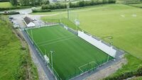 Delvin GAA - Full Astro Pitch 70m x 35m with 36m Skills Wall