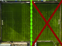 Rugby Pitch - 1st Half